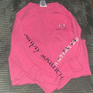 Small simply southern long sleeve